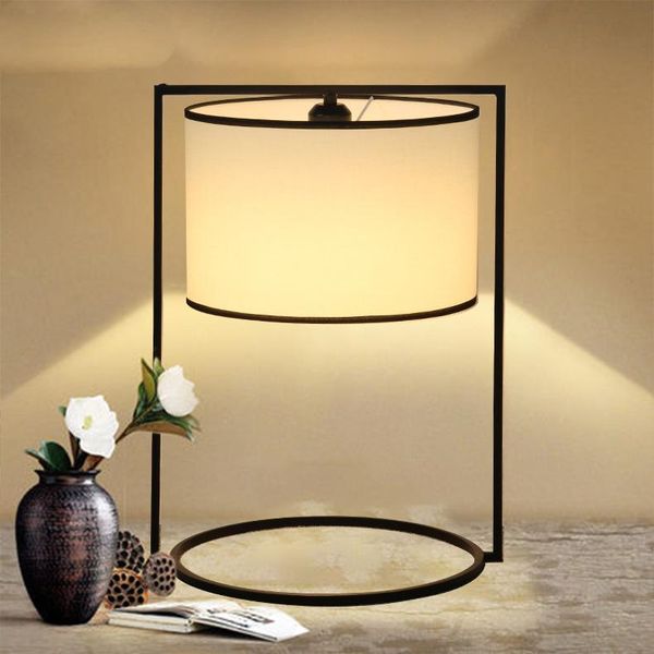 table lamps fabric lantern lamp soft white lampshade black metal frame round home office bedside reading study
table lamps fabric lantern lamp soft white lampshade black metal frame round home office bedside reading study