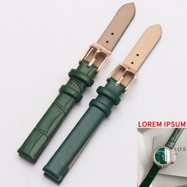 watch bands strap 10mm for women handmade leather stainless steel buckle bracelet accessories green black watchband belt, Black;brown
watch bands strap 10mm for women handmade leather stainless steel buckle bracelet accessories green black watchband belt, Black;brown