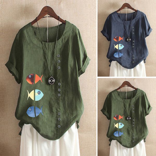 blouses fish print maternity short sleeve t-shirts clothes summer loose pregnant women o-neck blouses pregnancy clothings, White
blouses fish print maternity short sleeve t-shirts clothes summer loose pregnant women o-neck blouses pregnancy clothings, White