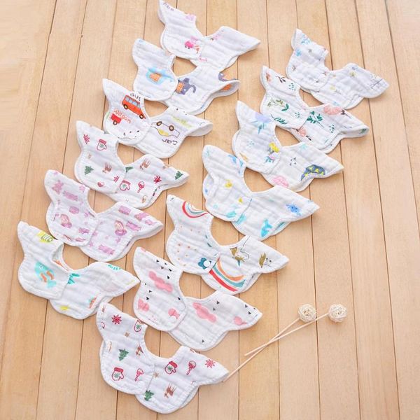 towels & robes 6-layer muslin baby bibs natural cotton soft burp cloth baberos infant 360 rotation feeding saliva towel
towels & robes 6-layer muslin baby bibs natural cotton soft burp cloth baberos infant 360 rotation feeding saliva towel