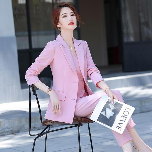 fall women's professional suit pants interview business striped ladies blazer slim trousers two-piece two piece, White
fall women's professional suit pants interview business striped ladies blazer slim trousers two-piece two piece, White