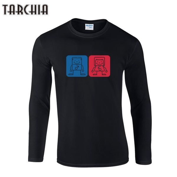 men's t-shirts tarchia 2021 boy girl men long sleeve t-shirt eur size plus alphabetic 100% cotton homme tee brand fashion, White;black 
men's t-shirts tarchia 2021 boy girl men long sleeve t-shirt eur size plus alphabetic 100% cotton homme tee brand fashion, White;black