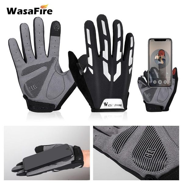 reflective cycling gloves breathable shockproof touch screen mtb road bike outdoor sports gel anti-slip bicycle, Black
reflective cycling gloves breathable shockproof touch screen mtb road bike outdoor sports gel anti-slip bicycle, Black