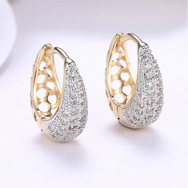 hoop & huggie huitan women vintage earrings full cubic zircon aesthetic female accessories anniversary gift korean drop, Golden;silver
hoop & huggie huitan women vintage earrings full cubic zircon aesthetic female accessories anniversary gift korean drop, Golden;silver