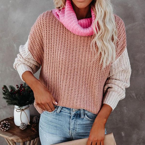 women's sweaters 2021 patchwork turtleneck women knitted sweater arrival pullover fashion slim jumper vintage winter, White;black
women's sweaters 2021 patchwork turtleneck women knitted sweater arrival pullover fashion slim jumper vintage winter, White;black