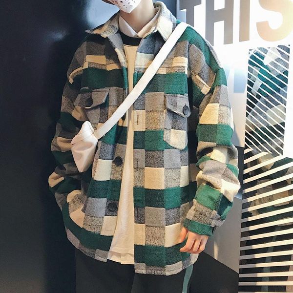men's jackets contrast fashion jacket long sleeve casual loose baseball thick harajuku patchwork manteaux homme coat men de50jk, Black;brown
men's jackets contrast fashion jacket long sleeve casual loose baseball thick harajuku patchwork manteaux homme coat men de50jk, Black;brown