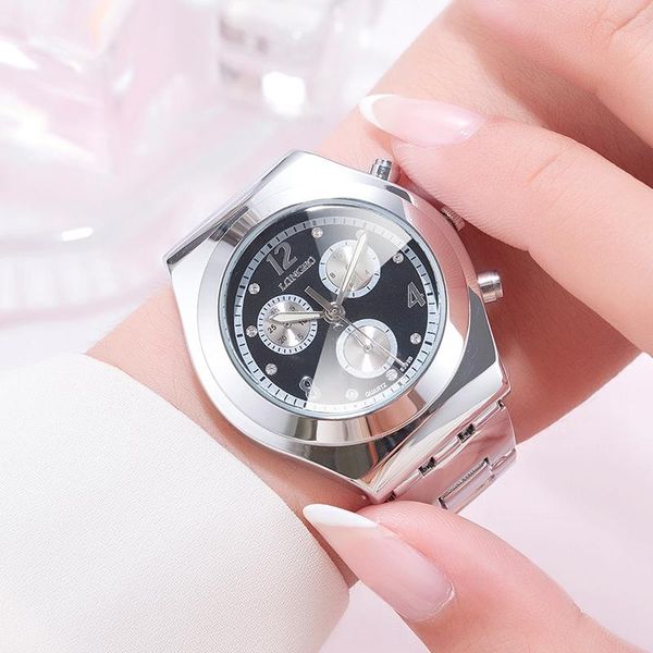 wristwatches fashion quartz wrist watches women analog female clock stainless steel ladies bracelet dress diamond watch, Slivery;brown
wristwatches fashion quartz wrist watches women analog female clock stainless steel ladies bracelet dress diamond watch, Slivery;brown