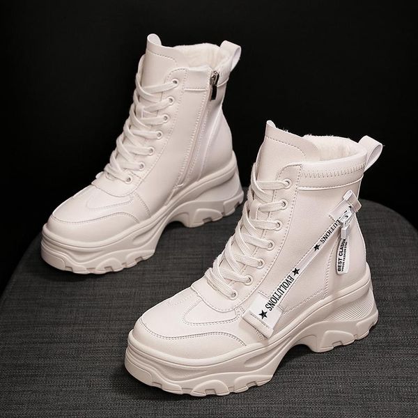 boots 2021 autumn winter increase ankle shoes women plus velvet snow warm round head casual y790, Black
boots 2021 autumn winter increase ankle shoes women plus velvet snow warm round head casual y790, Black