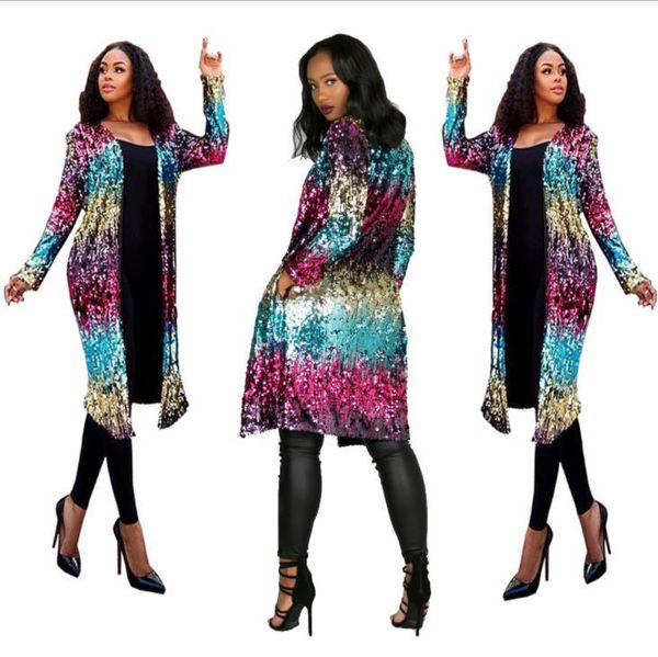 women's trench coats 2021 autumn long sequins coat gradient color sequined jacket beading cardigan metal splicing windbreaker lm63, Tan;black
women's trench coats 2021 autumn long sequins coat gradient color sequined jacket beading cardigan metal splicing windbreaker lm63, Tan;black