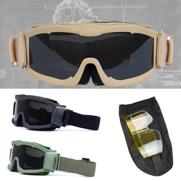 outdoor eyewear army shooting protective goggles safety tactical military glasses paintball hunting hiking windproof
outdoor eyewear army shooting protective goggles safety tactical military glasses paintball hunting hiking windproof