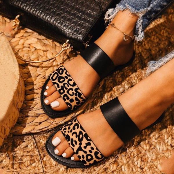 sandals fashionable plus size leopard print slipper woman shoes classics women's summer footwear non-slip breathable flats flip flops, Black
sandals fashionable plus size leopard print slipper woman shoes classics women's summer footwear non-slip breathable flats flip flops, Black