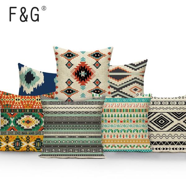cushion/decorative pillow geometric cushion bohemian home decor camping fashion cover corrugated print linen bedding po
cushion/decorative pillow geometric cushion bohemian home decor camping fashion cover corrugated print linen bedding po