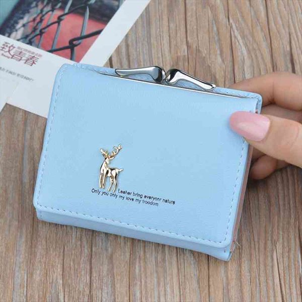 leather women wallets fashion cute deer short wallet foldable money clip clutch bag card holder pu convenient coin purse, Red;black
leather women wallets fashion cute deer short wallet foldable money clip clutch bag card holder pu convenient coin purse, Red;black