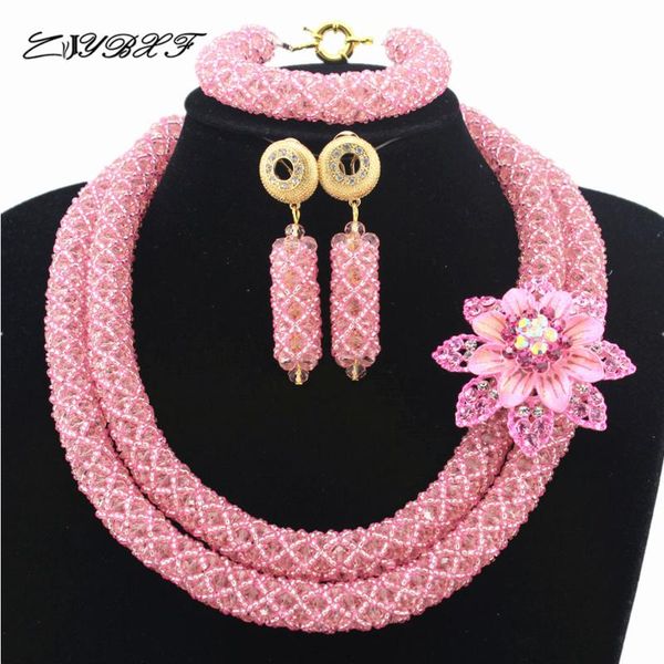 earrings & necklace peach pink nigerian beads set pretty costume african jewelry handmade wholesale hd7816, Silver
earrings & necklace peach pink nigerian beads set pretty costume african jewelry handmade wholesale hd7816, Silver
