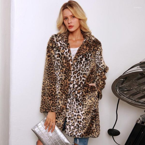f0219 leopard faux fur coat women autumn winter warm soft jacket female plush long overcoat casual down coat1, Black
f0219 leopard faux fur coat women autumn winter warm soft jacket female plush long overcoat casual down coat1, Black