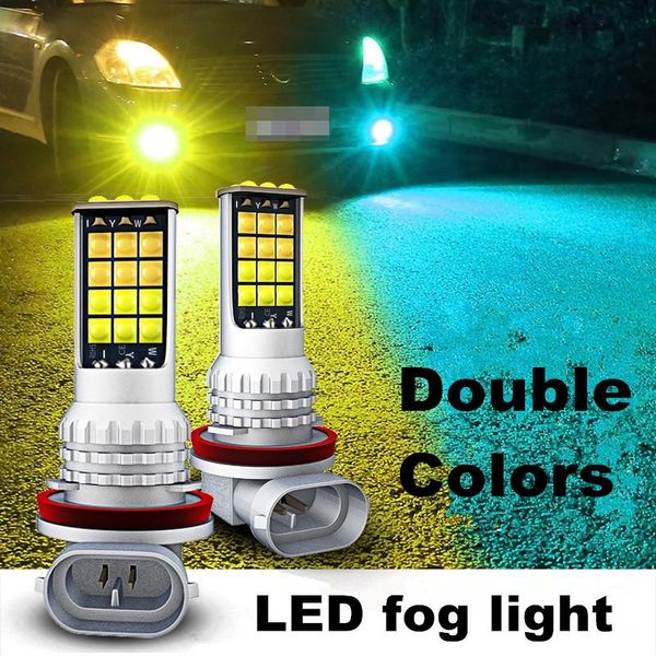 car headlights 1 pair 2000lm dual color 35w fog lamp h1 h7 h3 h4 led canbus h11 9005 9006 880 light bulb white yellow 40w auto
car headlights 1 pair 2000lm dual color 35w fog lamp h1 h7 h3 h4 led canbus h11 9005 9006 880 light bulb white yellow 40w auto