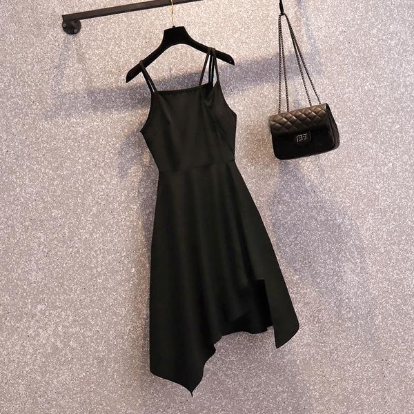 casual dresses 2021 hit summer black dress for women solid square collar sleeveless asymmetrical spaghetti straps female, Black;gray
casual dresses 2021 hit summer black dress for women solid square collar sleeveless asymmetrical spaghetti straps female, Black;gray