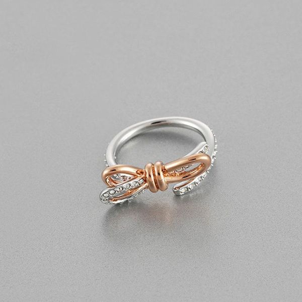 cluster rings swa, romantic bow, fashionable women's opening ring, Golden;silver
cluster rings swa, romantic bow, fashionable women's opening ring, Golden;silver
