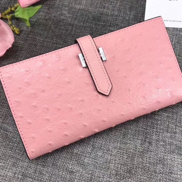 coin purse women wallets hand fashion genuine solid leather zipper pocket vertical wallet ostrich pattern hasp bag, Red;black
coin purse women wallets hand fashion genuine solid leather zipper pocket vertical wallet ostrich pattern hasp bag, Red;black