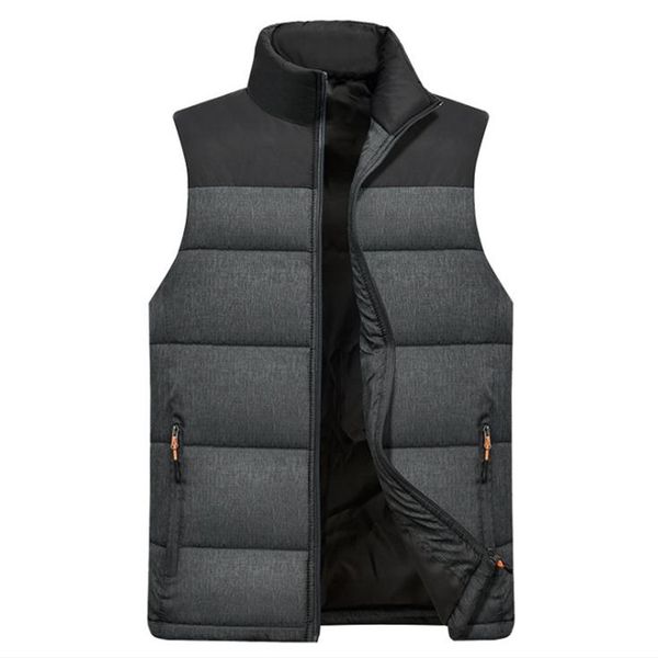 men's vests /5xl men's cotton padded spring autumn winter large size casual stand collar waistcoats patchwork sleeveless coats j3, Black;white
men's vests /5xl men's cotton padded spring autumn winter large size casual stand collar waistcoats patchwork sleeveless coats j3, Black;white