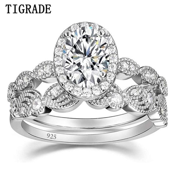 cluster rings tigrade 925 sterling silver bridal sets oval cubic zirconia halo cz engagements wedding bands for women promise ring, Golden;silver
cluster rings tigrade 925 sterling silver bridal sets oval cubic zirconia halo cz engagements wedding bands for women promise ring, Golden;silver