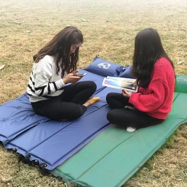 practical fold in half 3 colors outdoors travel air mattress sleeping pad multifunction camping mat outdoor pads
practical fold in half 3 colors outdoors travel air mattress sleeping pad multifunction camping mat outdoor pads