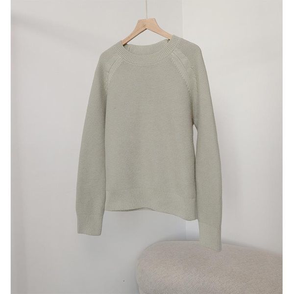 women's sweaters autumn 2021 women sweater long sleeve loose female casual o-neck knit pull, White;black
women's sweaters autumn 2021 women sweater long sleeve loose female casual o-neck knit pull, White;black