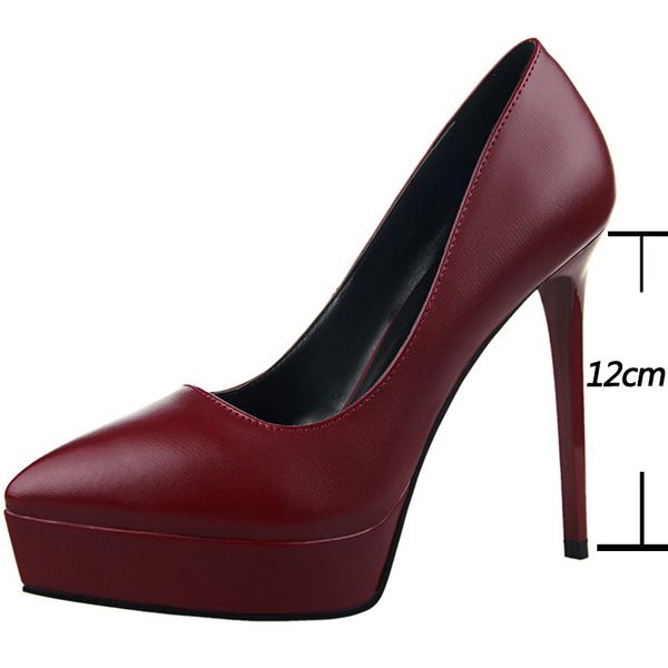 2021 shoes platform heels woman pumps super high heels stiletto cm red wedding shoes women heels party shoes 1, Black
2021 shoes platform heels woman pumps super high heels stiletto cm red wedding shoes women heels party shoes 1, Black