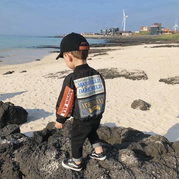 2021 new Childrens clothing boy autumn clothing baby baseball uniform 1-7 years old spring childrens cardigan jacket, Black
2021 new Childrens clothing boy autumn clothing baby baseball uniform 1-7 years old spring childrens cardigan jacket, Black