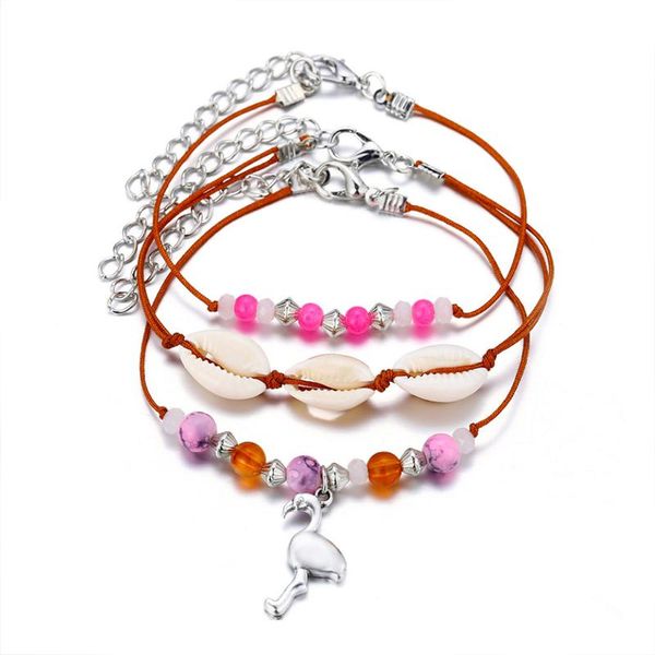 anklets zv handmade nature shell foot chain for women flamingo charm summer beach bracelet bohemian multilayer gift friends, Red;blue
anklets zv handmade nature shell foot chain for women flamingo charm summer beach bracelet bohemian multilayer gift friends, Red;blue