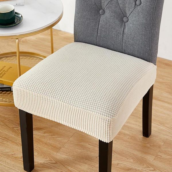 chair covers jacquard plain white black seat cover for dining room elastic stool protector without backrest cushion slipcover
chair covers jacquard plain white black seat cover for dining room elastic stool protector without backrest cushion slipcover
