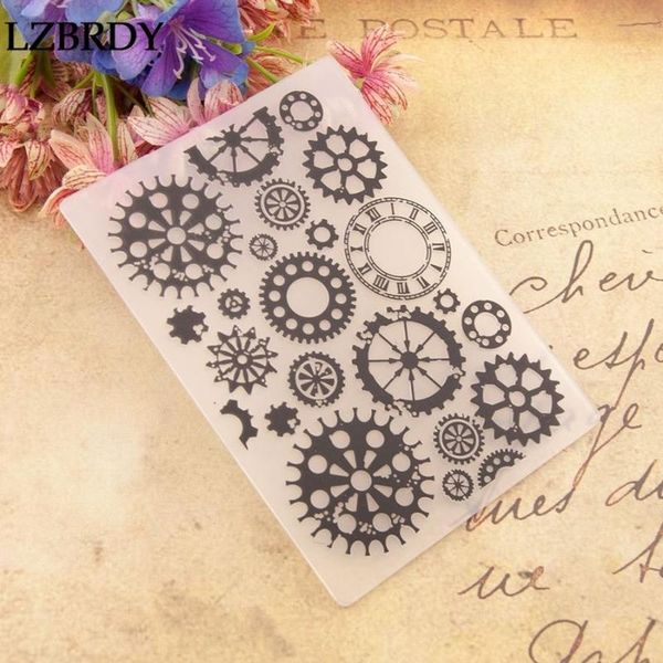 vintage various size gear layering plastic embossing folders for card making and scrapbooking easter craft tools
vintage various size gear layering plastic embossing folders for card making and scrapbooking easter craft tools