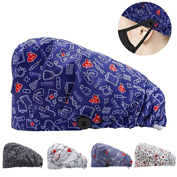 beanies surgicals caps printing adjustable cotton work cap beautician accessories scrubs tieback elastic beauty salon hat
beanies surgicals caps printing adjustable cotton work cap beautician accessories scrubs tieback elastic beauty salon hat