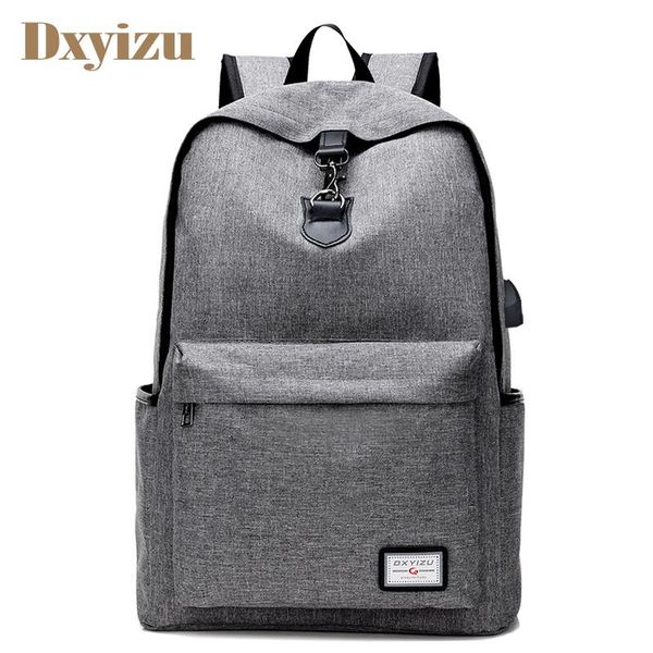 backpack men's usb charging backpacks chains decorate lapbags nylon preppy school travel large capacity
backpack men's usb charging backpacks chains decorate lapbags nylon preppy school travel large capacity