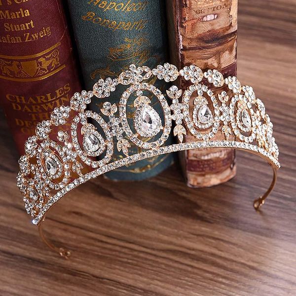 hair clips & barrettes crystal queen princess crown tiaras fashion big rhinestone diadem for women headnband bridal headdress wedding access, Golden;silver
hair clips & barrettes crystal queen princess crown tiaras fashion big rhinestone diadem for women headnband bridal headdress wedding access, Golden;silver