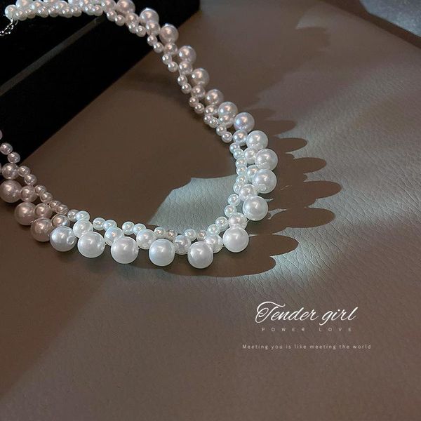 chokers sweet girls pearl braided choker chain female charm necklace fashion imitation pendant jewelry gifts, Golden;silver
chokers sweet girls pearl braided choker chain female charm necklace fashion imitation pendant jewelry gifts, Golden;silver