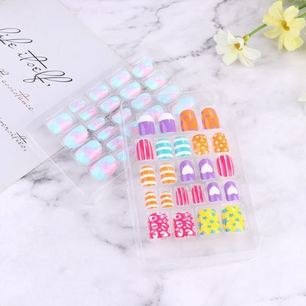 boxes nail sticker set lovely fake nails self-adhesive artificial for kids little girls (assorted color)1, Red;gold
boxes nail sticker set lovely fake nails self-adhesive artificial for kids little girls (assorted color)1, Red;gold