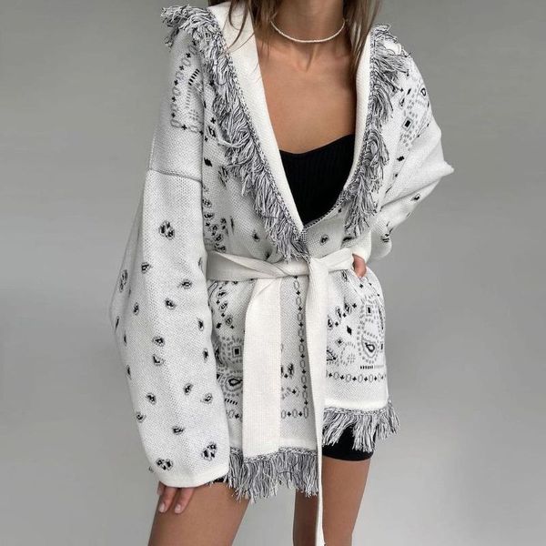women's knits & tees 2021 autumn winter v neck loose cardigan knitted women green y2k fashion oversized with sashes long sleeve casual, White
women's knits & tees 2021 autumn winter v neck loose cardigan knitted women green y2k fashion oversized with sashes long sleeve casual, White