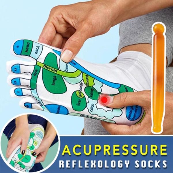 acupressure reflexology socks foot massage anti slip breathable yoga for fitness sports training x8, Black
acupressure reflexology socks foot massage anti slip breathable yoga for fitness sports training x8, Black