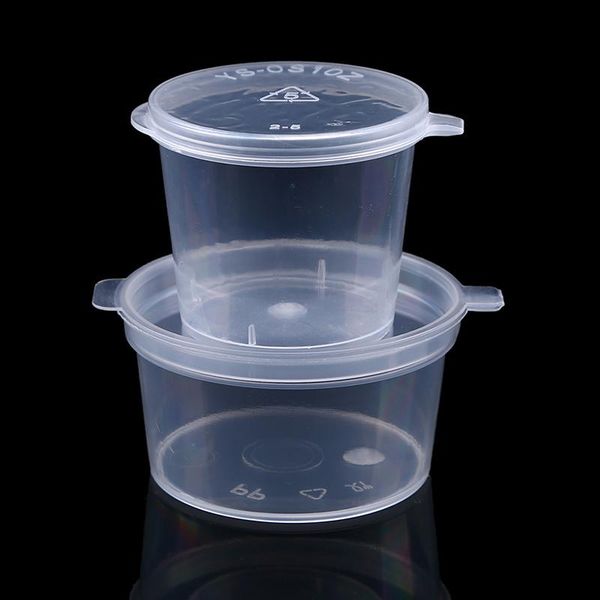 storage bottles & jars 50pcs/set 27ml disposable plastic takeaway sauce seasoning cup round containers box with cover lids pigment pain
storage bottles & jars 50pcs/set 27ml disposable plastic takeaway sauce seasoning cup round containers box with cover lids pigment pain