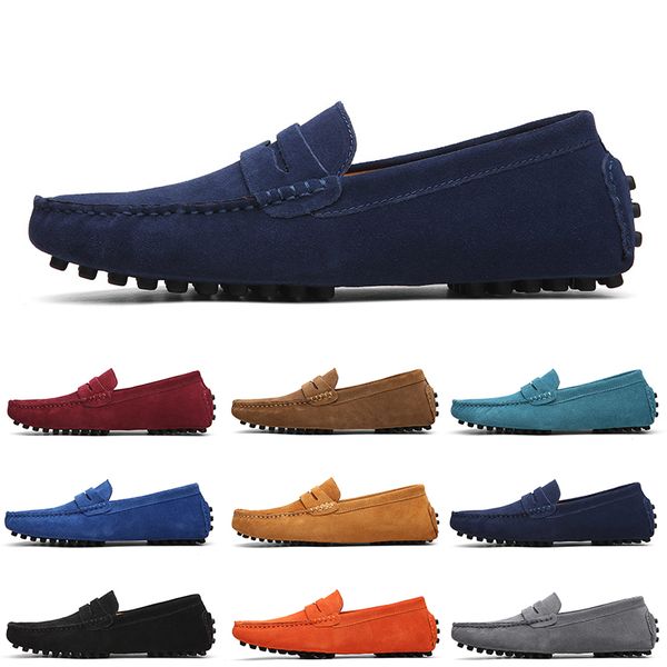 good quality non-brand men casual suede shoes black dark blue wine red gray orange green brown mens slip on lazy leather shoe
good quality non-brand men casual suede shoes black dark blue wine red gray orange green brown mens slip on lazy leather shoe