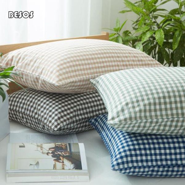 pillow case simple fresh 48x74cm colorful plaid printed pure cotton pillowcase el family bedding
pillow case simple fresh 48x74cm colorful plaid printed pure cotton pillowcase el family bedding