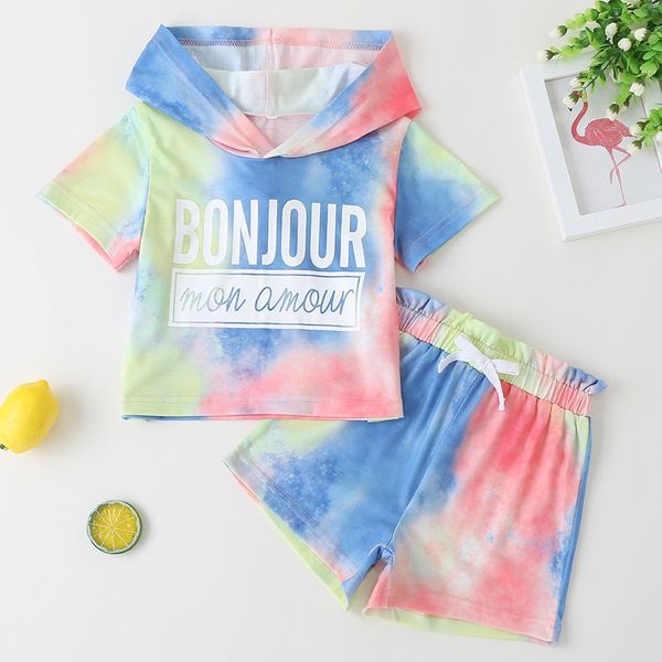 children clothing girl summer new casual set t shirt short two piece sets cotton fashion style toddler suits for 2-6 year, White;black
children clothing girl summer new casual set t shirt short two piece sets cotton fashion style toddler suits for 2-6 year, White;black