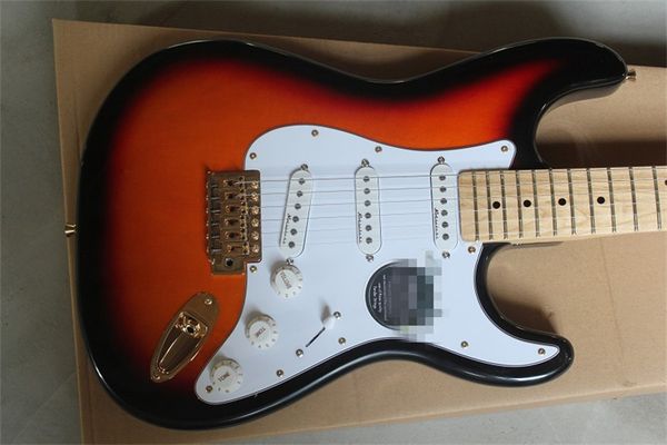 flyoung st electric guitar black circle red body rosewood fingerboard gold accessories factory direct sales
flyoung st electric guitar black circle red body rosewood fingerboard gold accessories factory direct sales