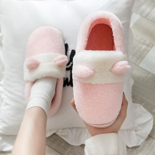 autumn indoor ladies shoes winter fur flip flops home cotton slippers warm thick bottom women house cute fluffy, Black
autumn indoor ladies shoes winter fur flip flops home cotton slippers warm thick bottom women house cute fluffy, Black