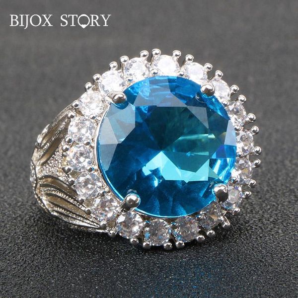 cluster rings bijox story elegant 925 sterling silver ring with round shaped sapphire gemstones fine jewelry for women wedding size 6-10, Golden;silver
cluster rings bijox story elegant 925 sterling silver ring with round shaped sapphire gemstones fine jewelry for women wedding size 6-10, Golden;silver