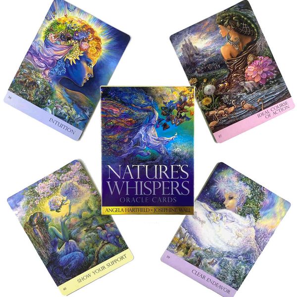natures whispers oracles cards leisure party table game fortune-telling prophecy tarot deck with guide book
natures whispers oracles cards leisure party table game fortune-telling prophecy tarot deck with guide book