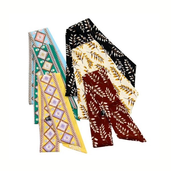 scarves 2021 summer wheat narrow strip small scarf fashion joker decorative neck short long silk for women, Blue;gray
scarves 2021 summer wheat narrow strip small scarf fashion joker decorative neck short long silk for women, Blue;gray
