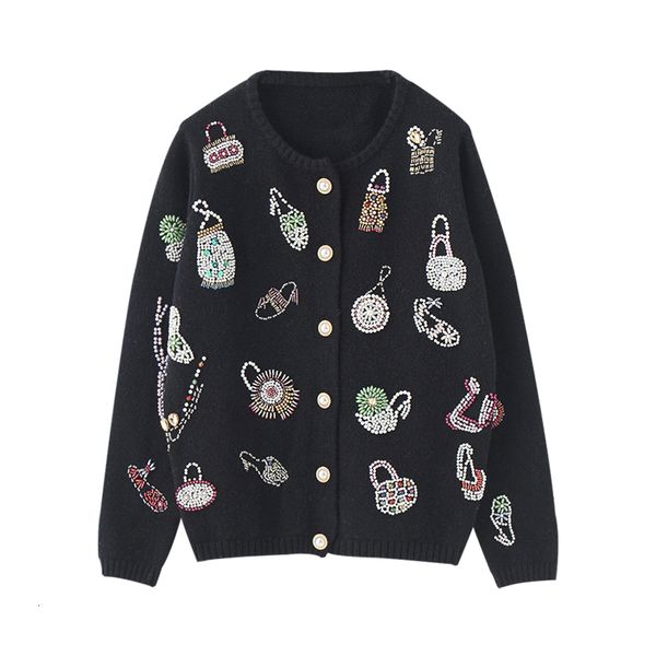 knits fall autumn women bags and shoes pattern beaded cute o-neck single breasted sweater coat white cardigan
knits fall autumn women bags and shoes pattern beaded cute o-neck single breasted sweater coat white cardigan