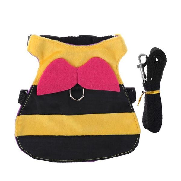 cat collars & leads cute bee shape vest harness small pet hamster leash strap
cat collars & leads cute bee shape vest harness small pet hamster leash strap